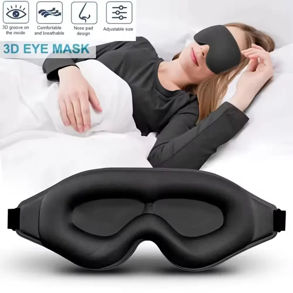 Sleep Eye Mask 3D - 3D Eye Mask, Comfortable & Breathable