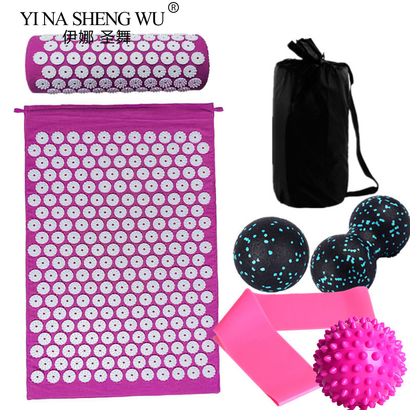 Acupressure Mat Set - 7 Pcs Set Massager Cushion Acupressure