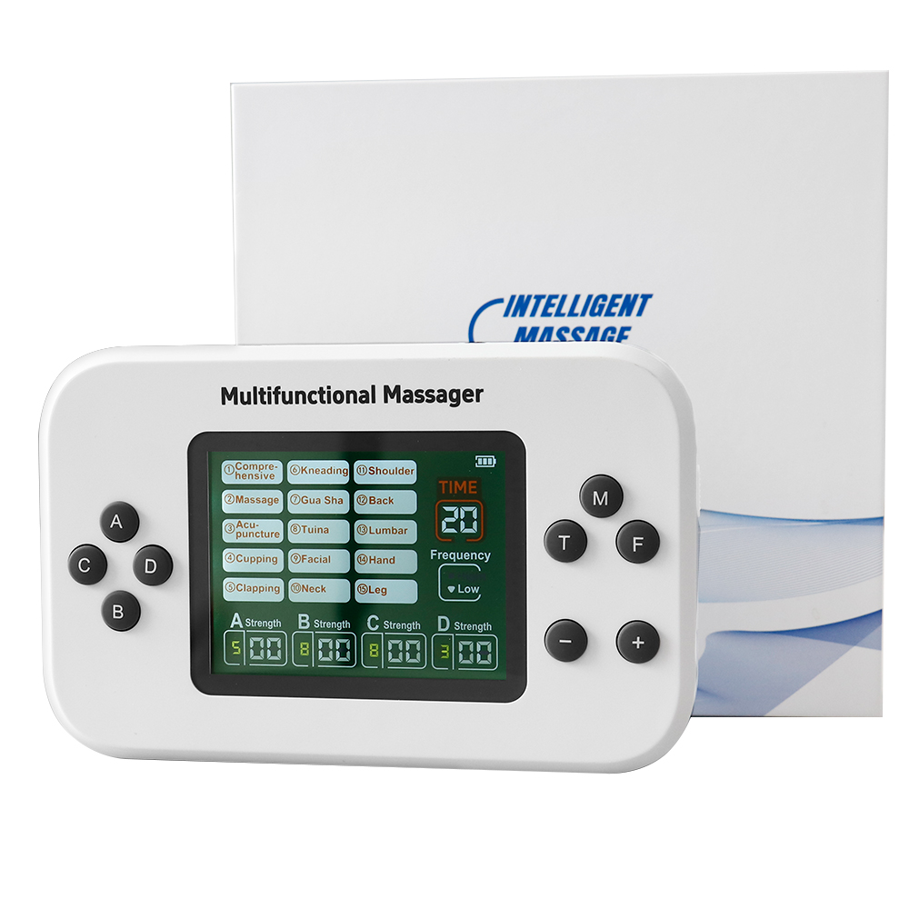 Tens Pain Relief Unit - TENS EMS Unit Muscle Stimulator 4-Channel