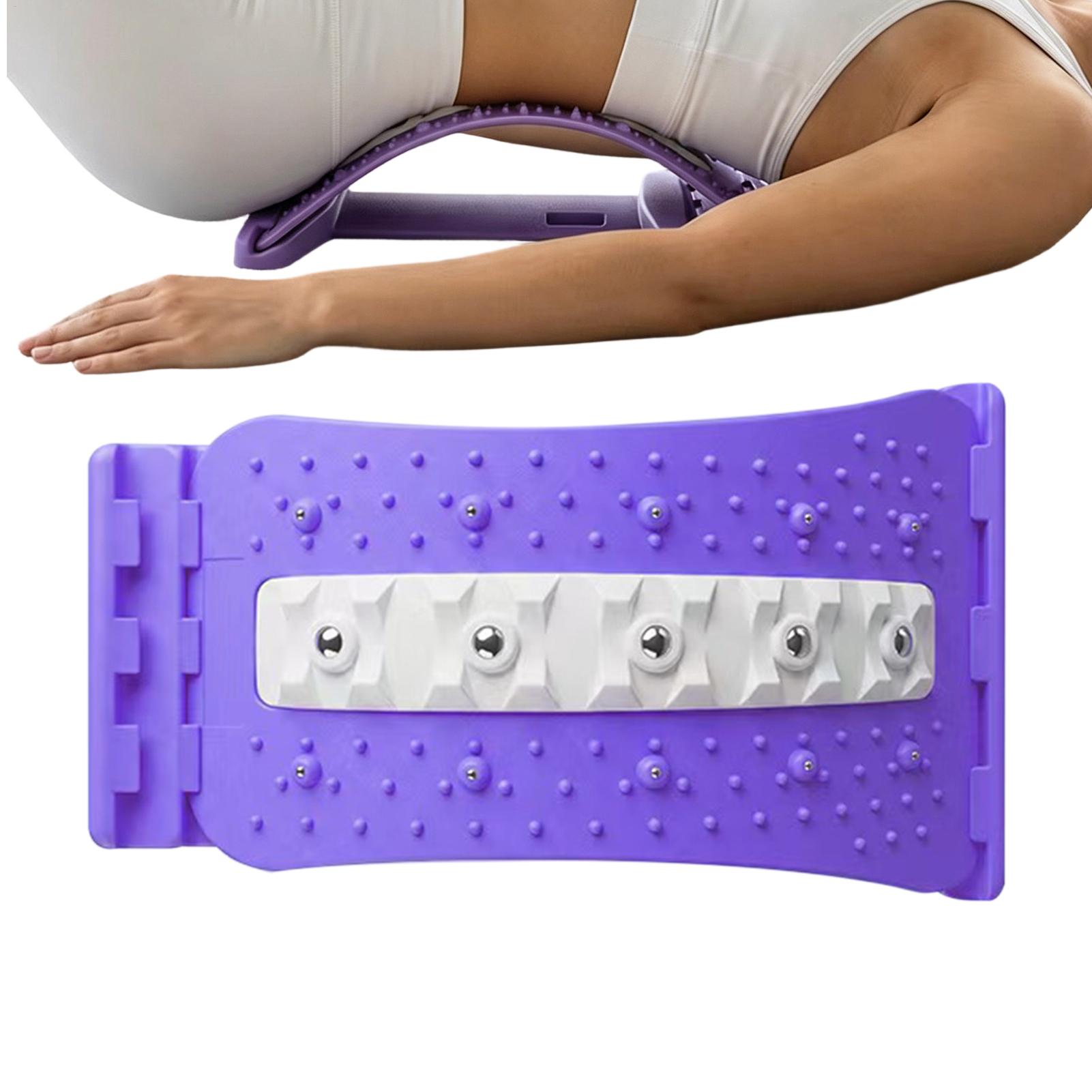 Back Stretcher Lumbar - Lumbar Stretcher Ergonomic 4 Levels Adjustable