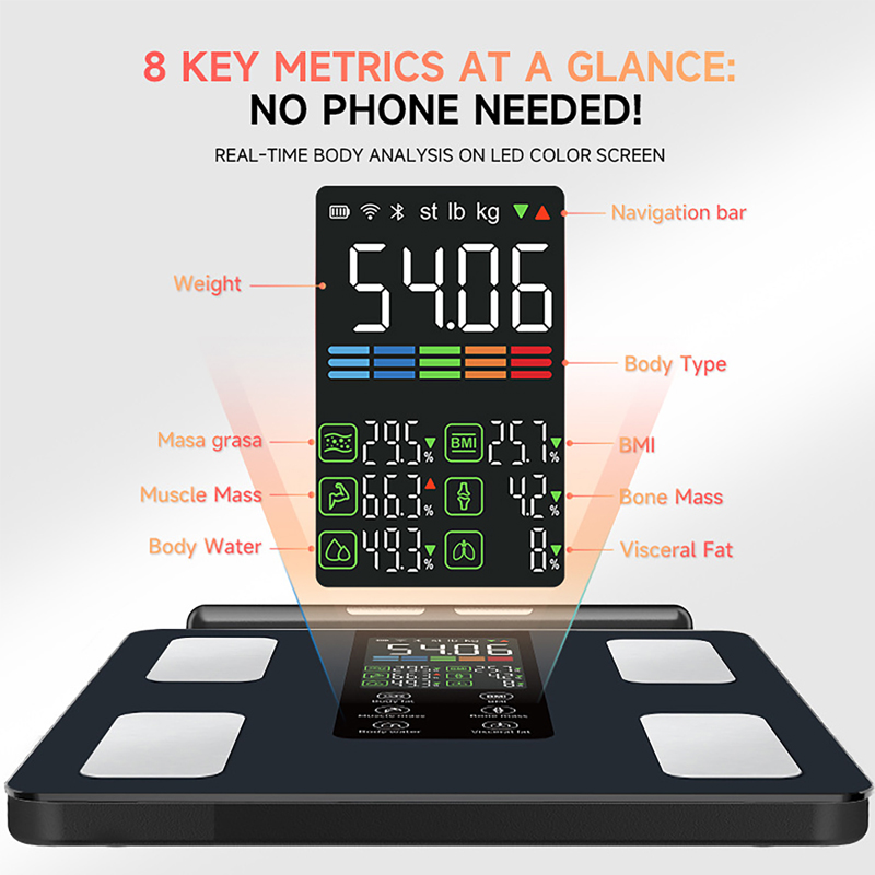 Digital Body Weight Scale - Smart Body Scales New Smart Body