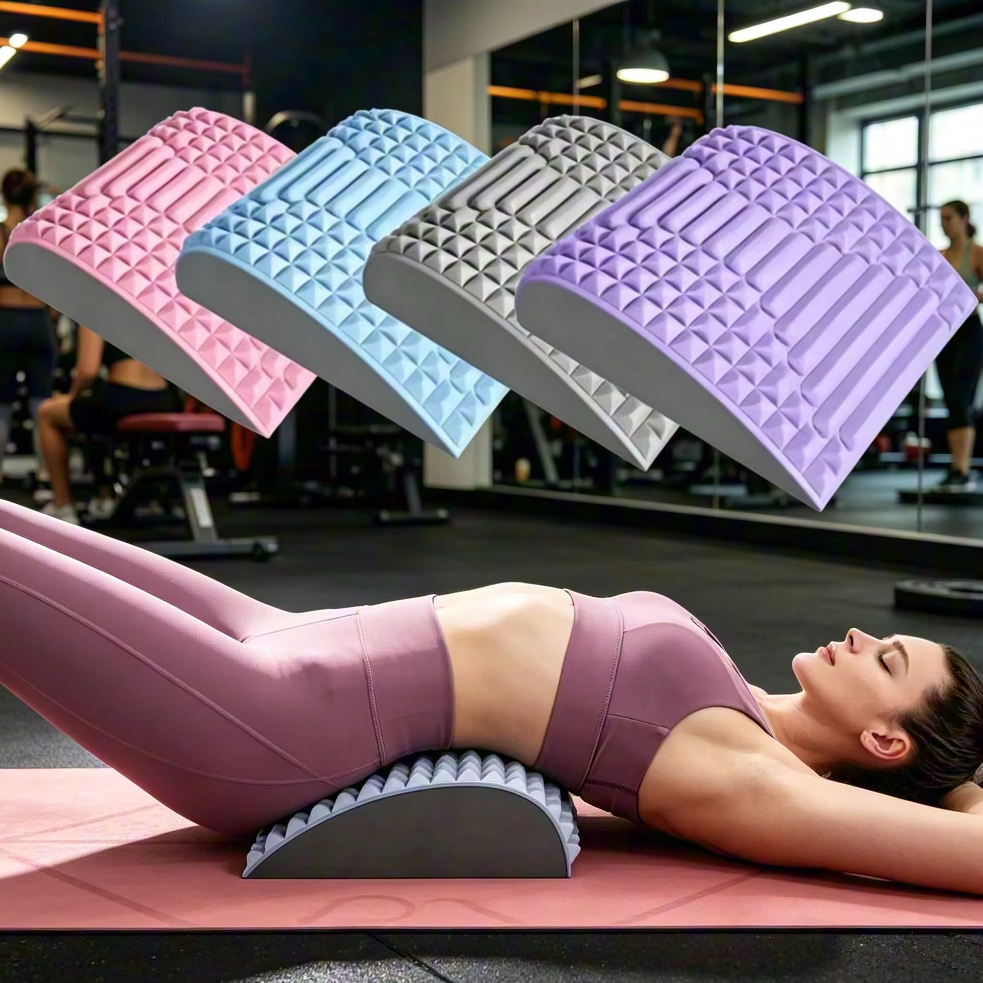 Back Stretcher Lumbar - Back Stretcher Pillow Waist Massage Neck