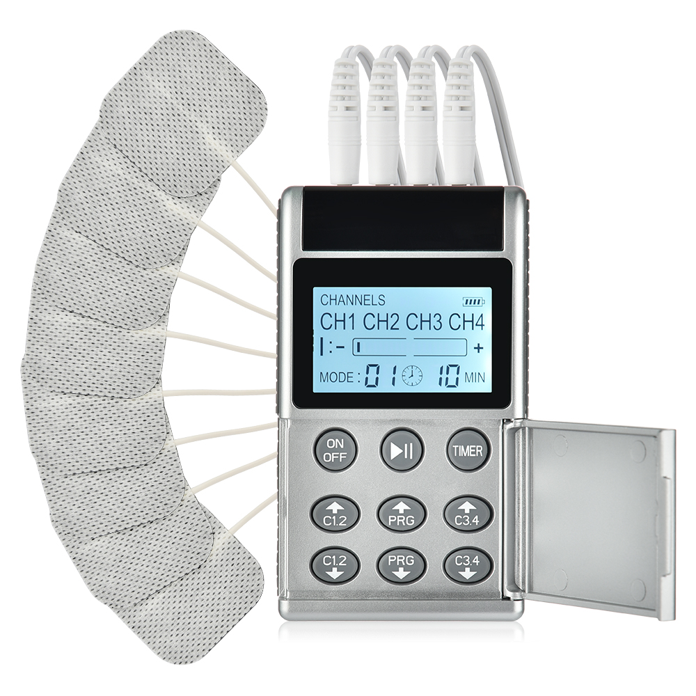 Tens Pain Relief Unit - 8 Electrode Pads 15 Mode Health