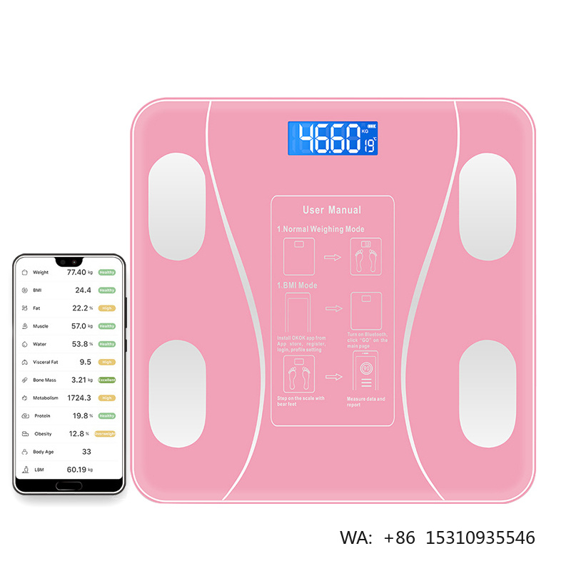 Digital Body Weight Scale - Bascula Balanza Digital Peso Corporal Smart
