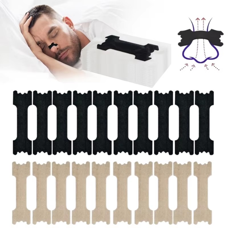 Health & Wellness Rehab - 10-100pcs Anti-snoring Strips Easier to Breathe