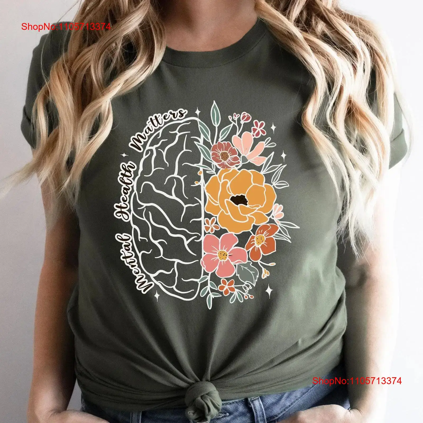 Your Health Wellness - Mental Health Matters T Shirt Wellness