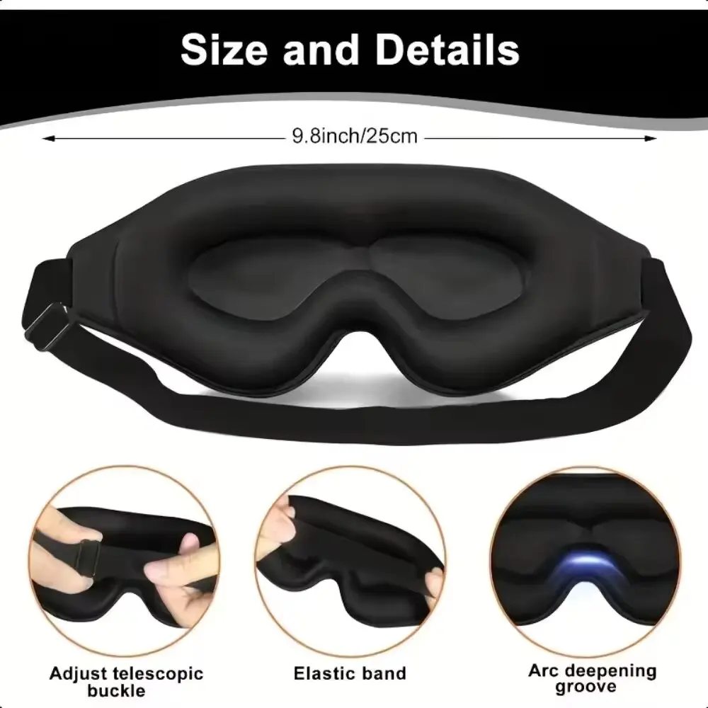 3D Eye Mask, Comfortable & Bre - đánh giá và giá Sleep Eye Mask 3D