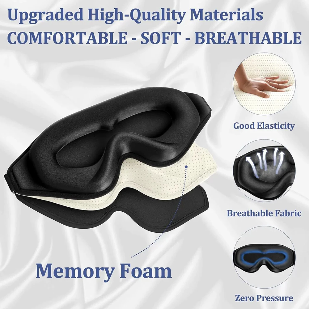 3D Eye Mask, Comfortable & Bre - đánh giá và giá Sleep Eye Mask 3D