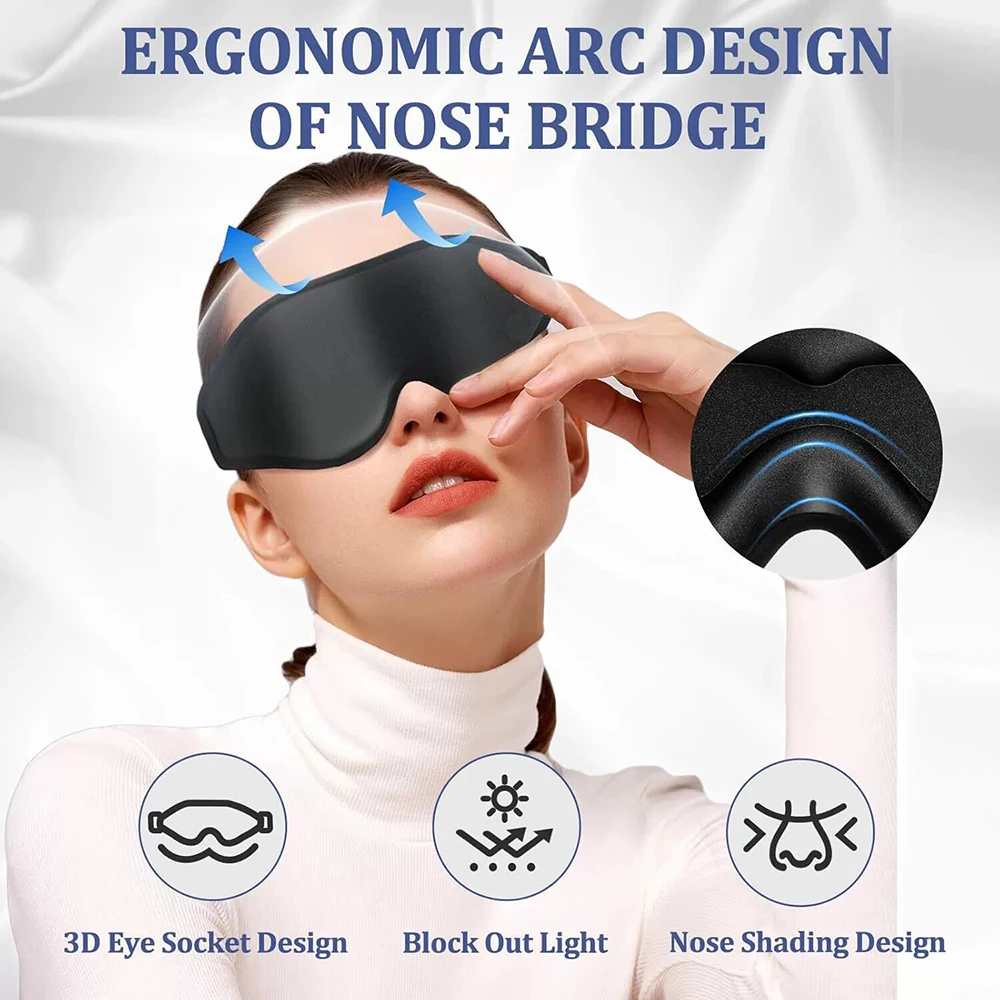 3D Eye Mask, Comfortable & Bre - đánh giá và giá Sleep Eye Mask 3D
