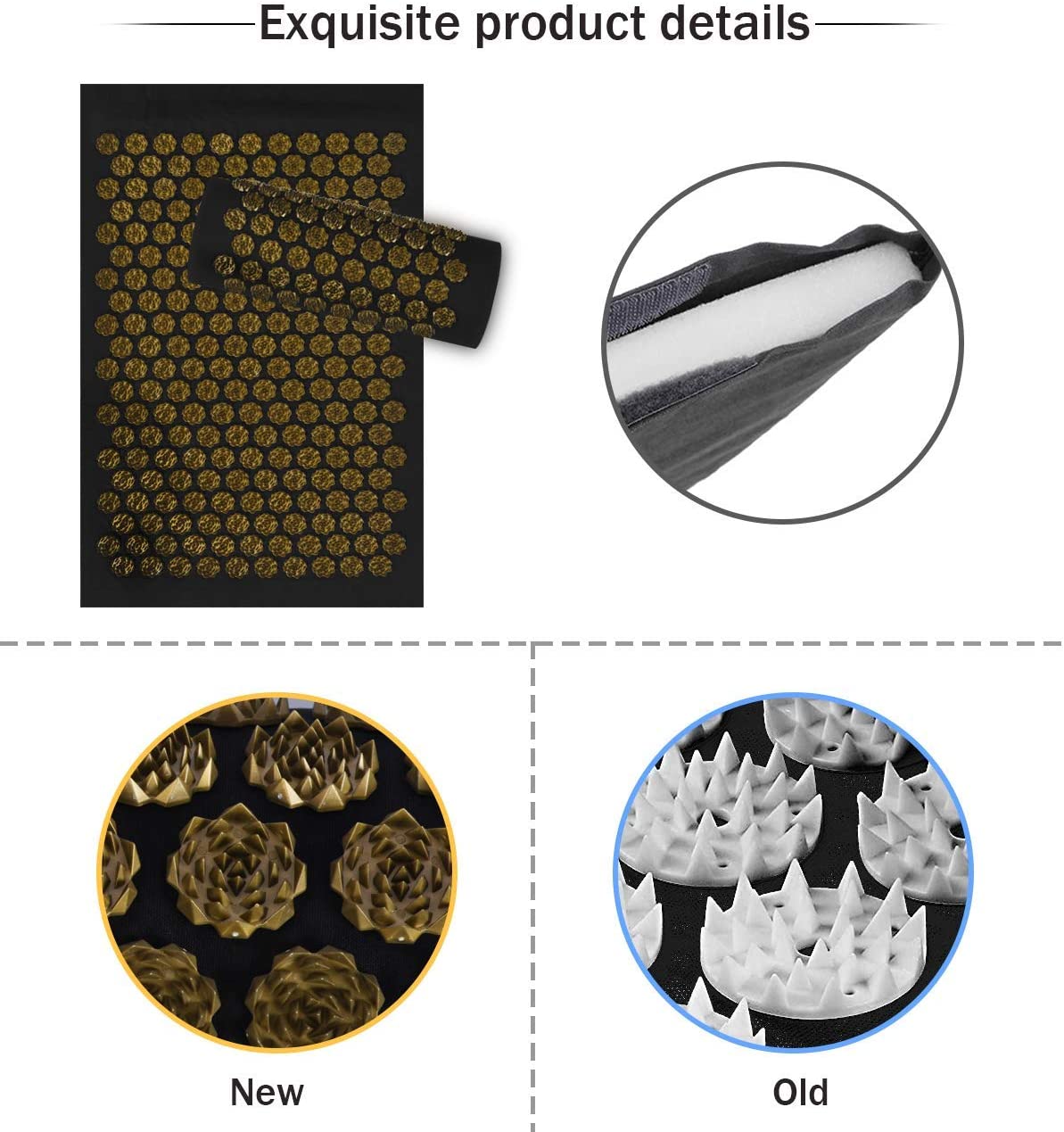 Kuznetsov's Applicator Acupres - đánh giá và giá Acupressure Mat Set