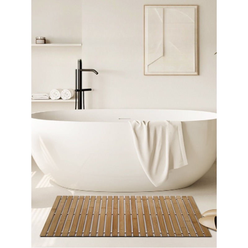 40 X 120Cm Large Size Bamboo B - đánh giá và giá Bamboo Bath Mat