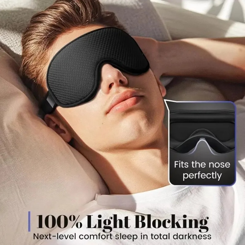 3D Blackout Breathable Sleep M - đánh giá và giá Sleep Eye Mask 3D