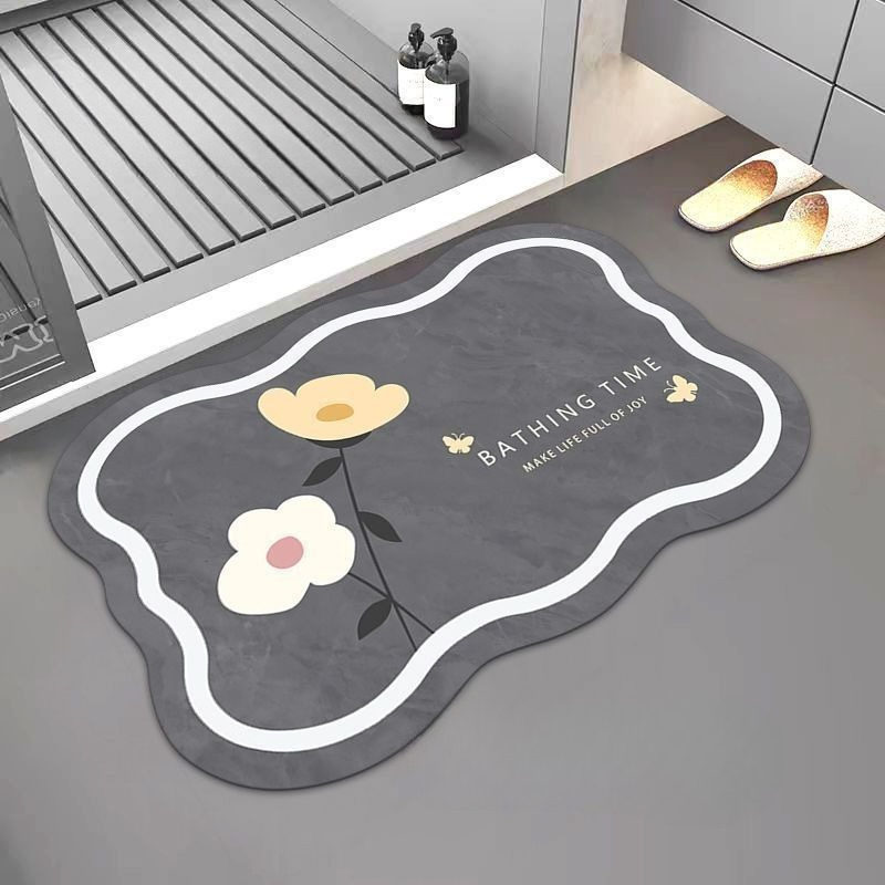 Nordic Bathroom Absorbent Pad  - đánh giá và giá Bamboo Bath Mat