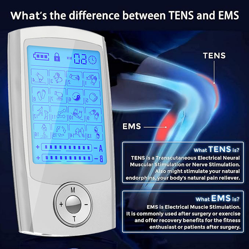 TENS Muscle Stimulator 24 Mode - đánh giá và giá Tens Pain Relief Unit
