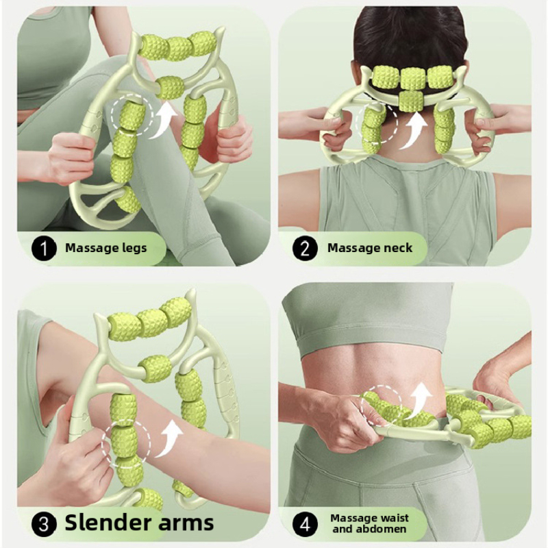 12 Leg Slimming Ring Thigh Mas - đánh giá và giá Acupressure Mat Set