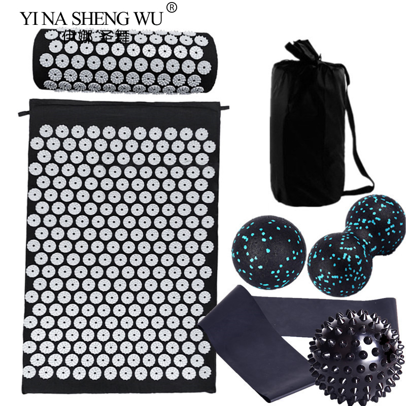 7 Pcs Set Massager Cushion Acu - đánh giá và giá Acupressure Mat Set