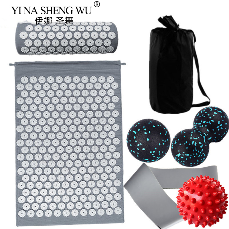7 Pcs Set Massager Cushion Acu - đánh giá và giá Acupressure Mat Set