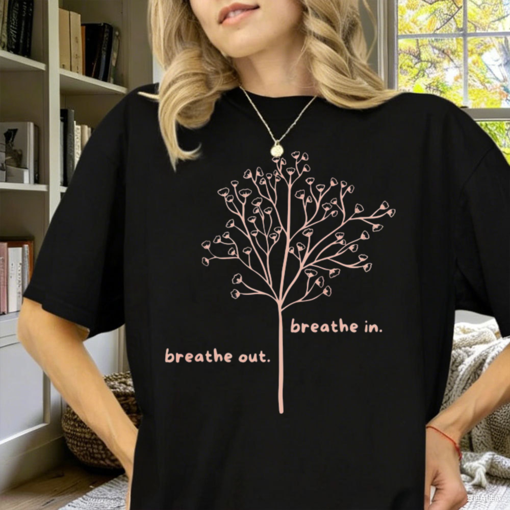 Breathe in Breathe Out T-Shirt - đánh giá và giá Your Health Wellness