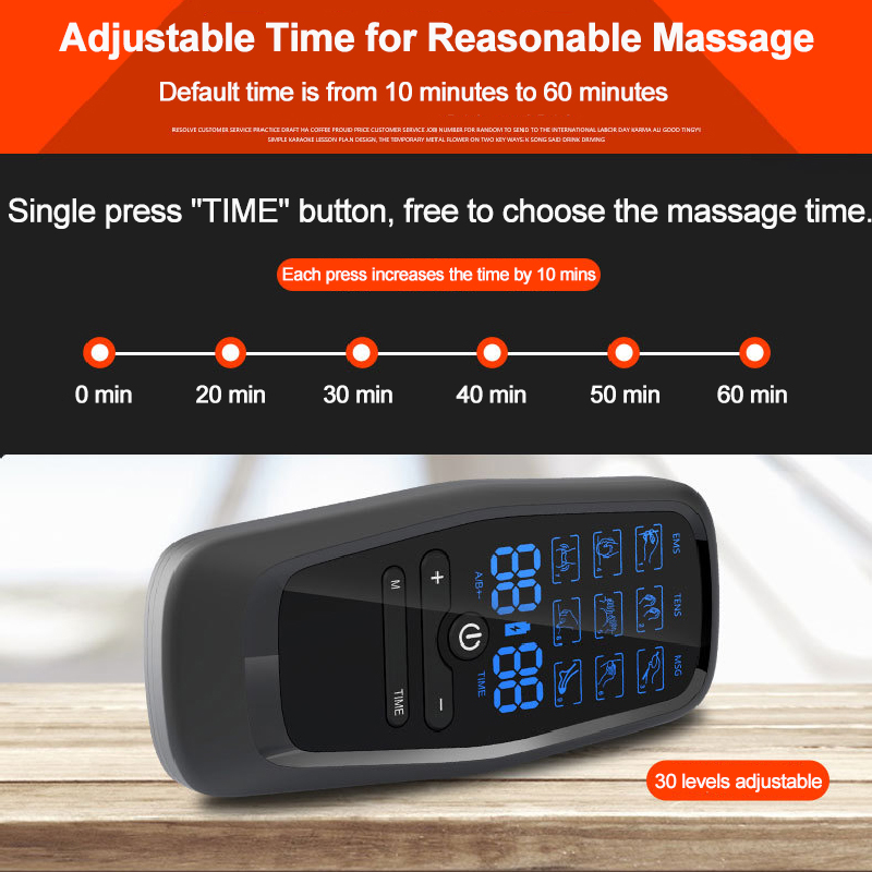 EMS Muscle Electrostimulator T - đánh giá và giá Tens Pain Relief Unit