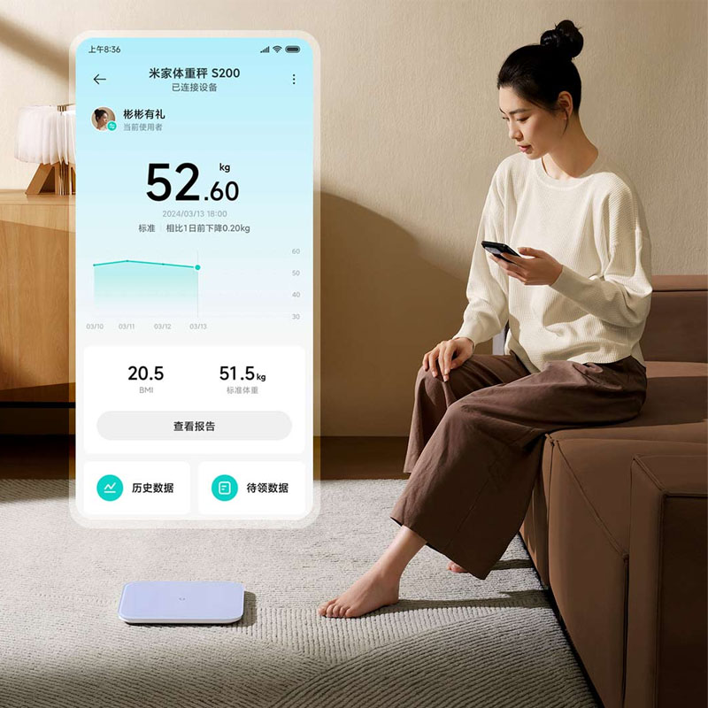 Xiaomi Mijia Weight Scale S200 - đánh giá và giá Digital Body Weight Scale