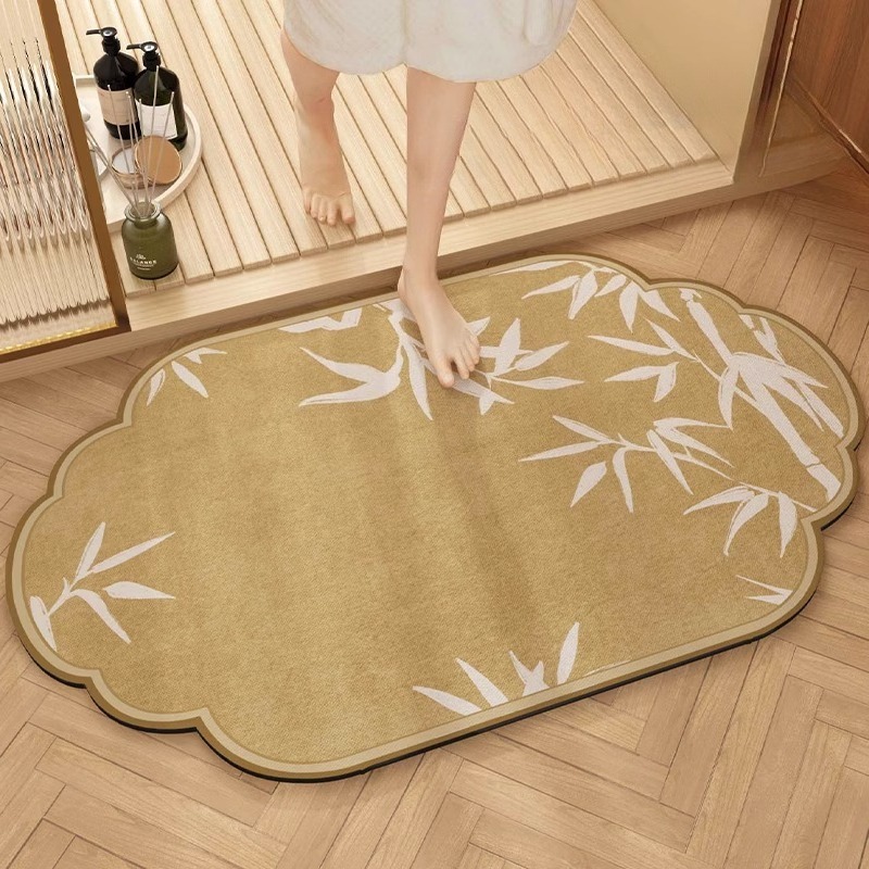 Bath Mats Bathroom Floor Mat G - đánh giá và giá Bamboo Bath Mat