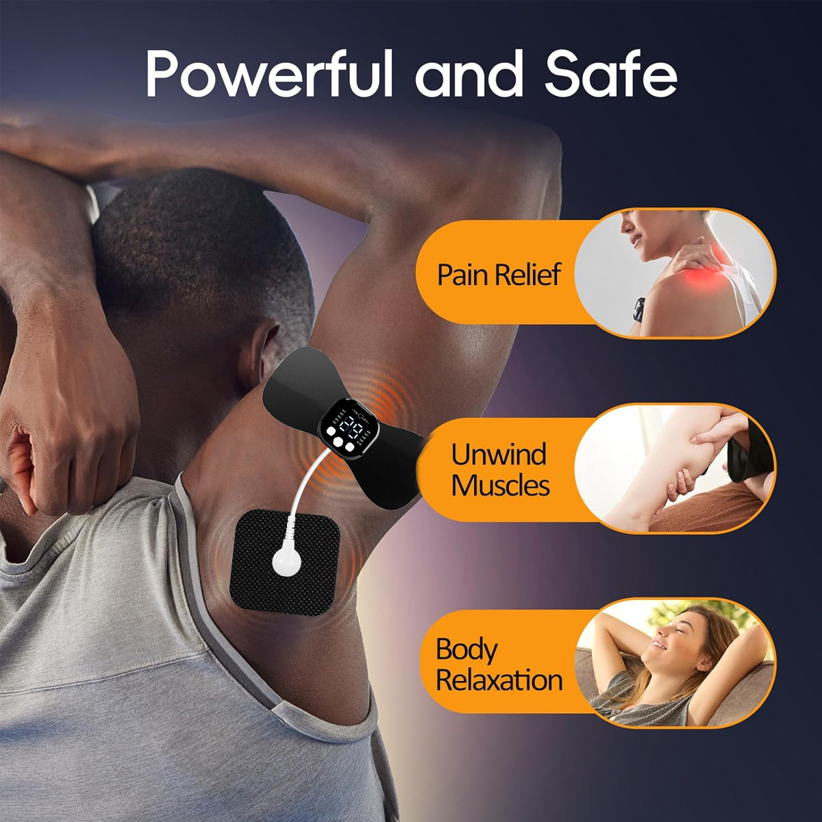 Wireless EMS Muscle Stimulator - đánh giá và giá Tens Pain Relief Unit