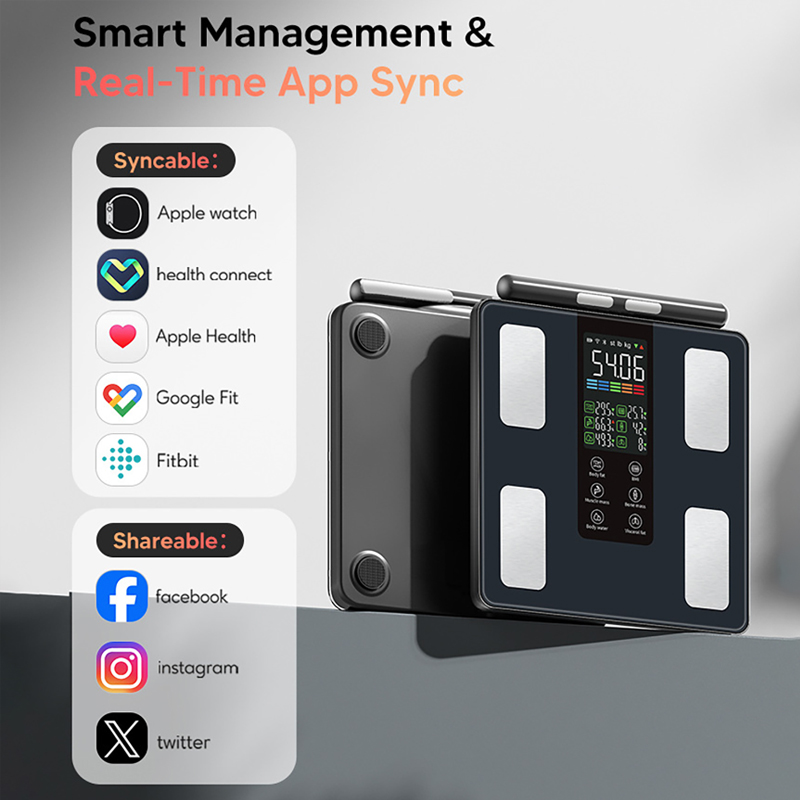 Smart Body Scales New Smart Bo - đánh giá và giá Digital Body Weight Scale