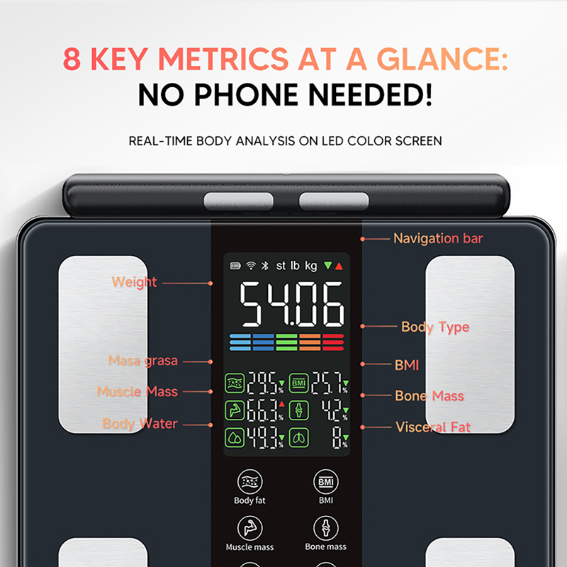 Smart Body Scales New Smart Bo - đánh giá và giá Digital Body Weight Scale