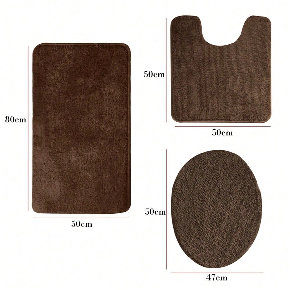 Set Bath Mat Set NonSlip Pedes - đánh giá và giá Bamboo Bath Mat