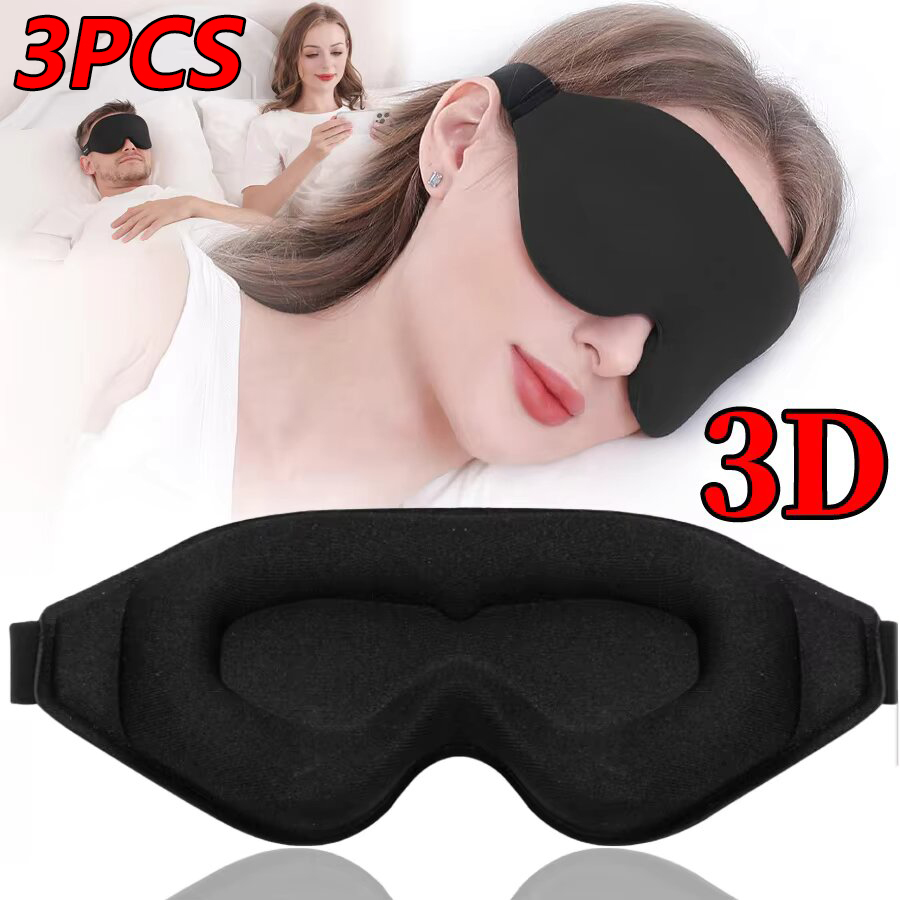 3PCS 3D Memory Foam Sleep Eye  - đánh giá và giá Sleep Eye Mask 3D