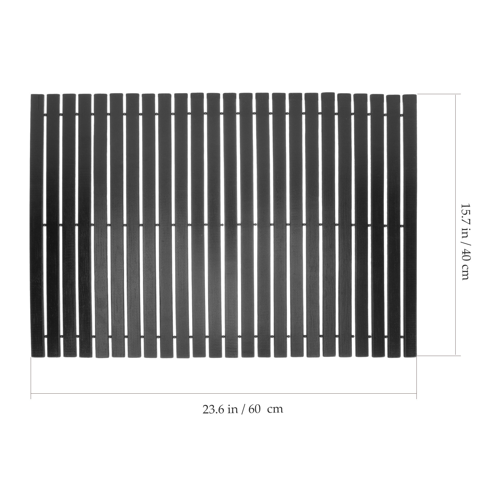 Bamboo Bath Mat Non-Slip Fiber - đánh giá và giá Bamboo Bath Mat