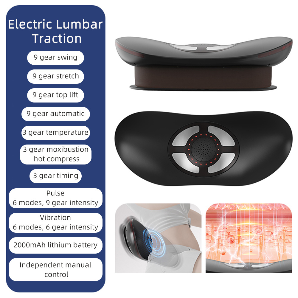 Electric Waist Traction Massag - đánh giá và giá Back Stretcher Lumbar