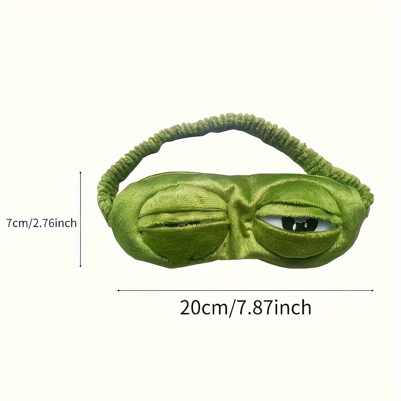 Sleep Eye Mask 3D Cute Frog Fu - đánh giá và giá Sleep Eye Mask 3D