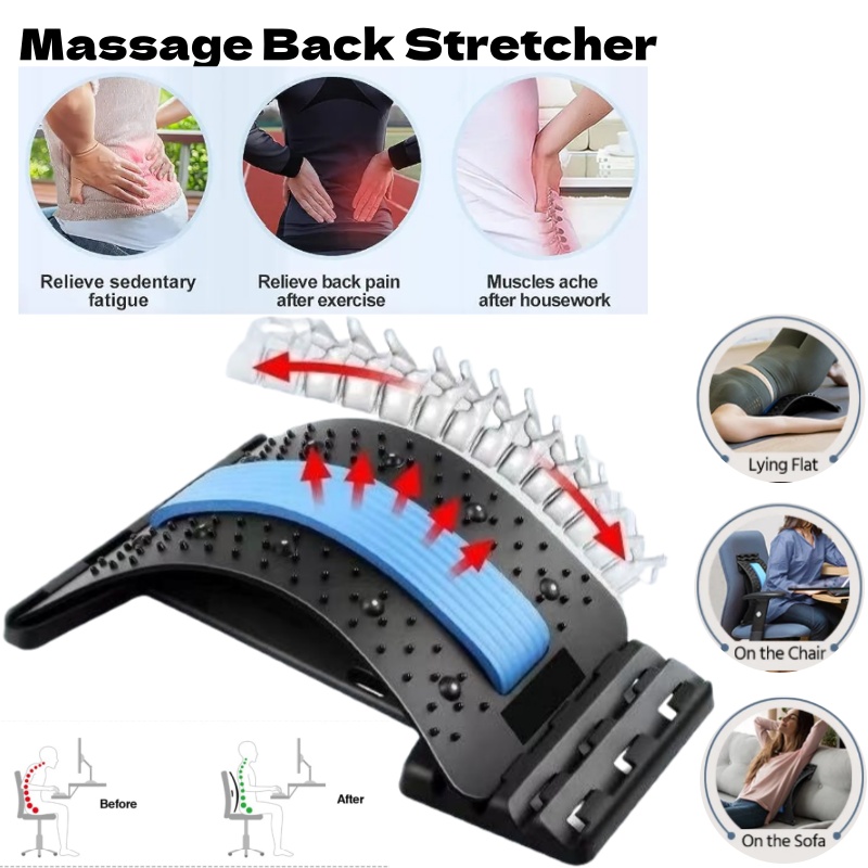 Back Massage Muscle Relaxation - đánh giá và giá Back Stretcher Lumbar