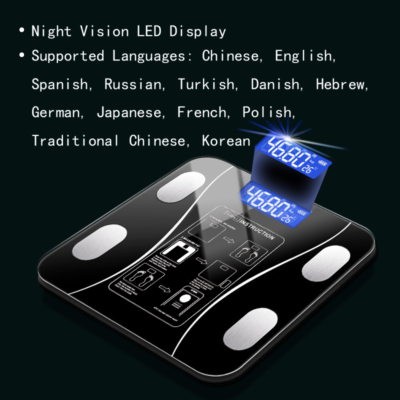 Body Fat Scale Smart Wireless  - đánh giá và giá Digital Body Weight Scale