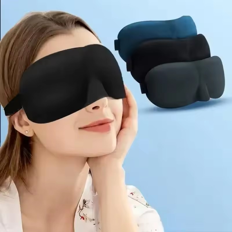 3D Sleeping Mask Block Out Lig - đánh giá và giá Sleep Eye Mask 3D